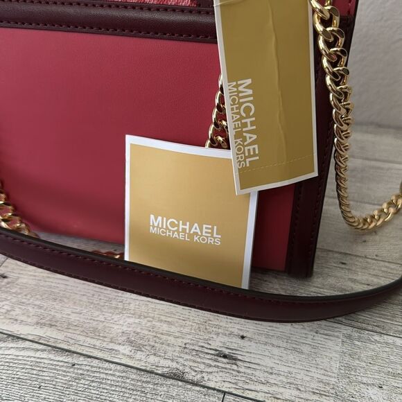 Michael Kors Whitney Medium Color Block & Signature Logo Bag NWT - Picture 12 of 13